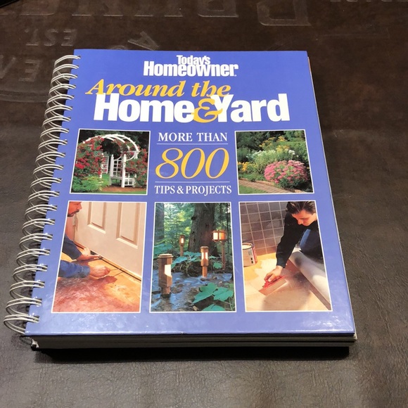 Hardcover spiral bound home improvement project book. - Picture 1 of 6